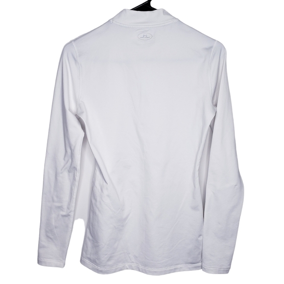 Under Armour Coldgear Long Sleeve Mock Shirt Medium - Picture 2 of 7